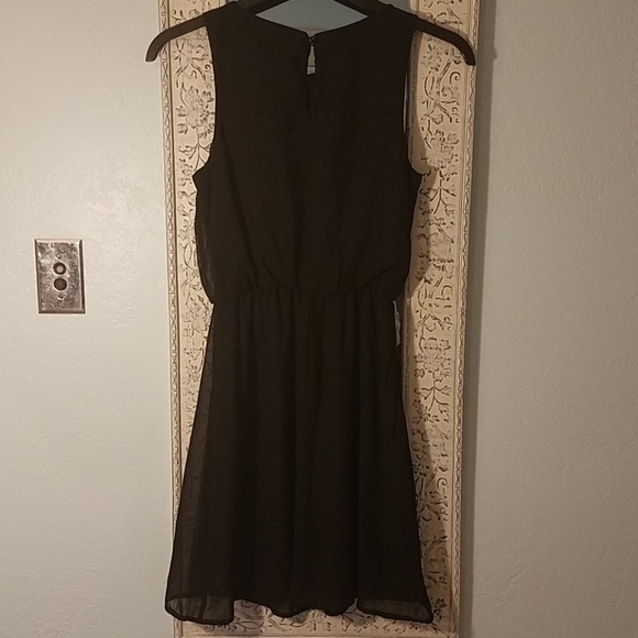 Maurices black dress XS ruffles lined - Picture 6 of 11